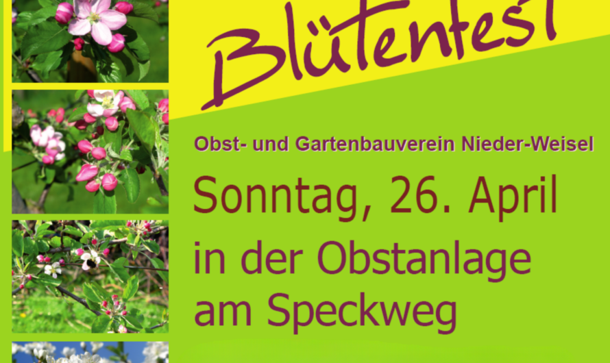 Blütenfest des GV Nieder-Weisel